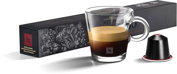

Кофе в капсулах Nespresso Ispirazione Ristretto Italiano Decaffeinato 10 шт
