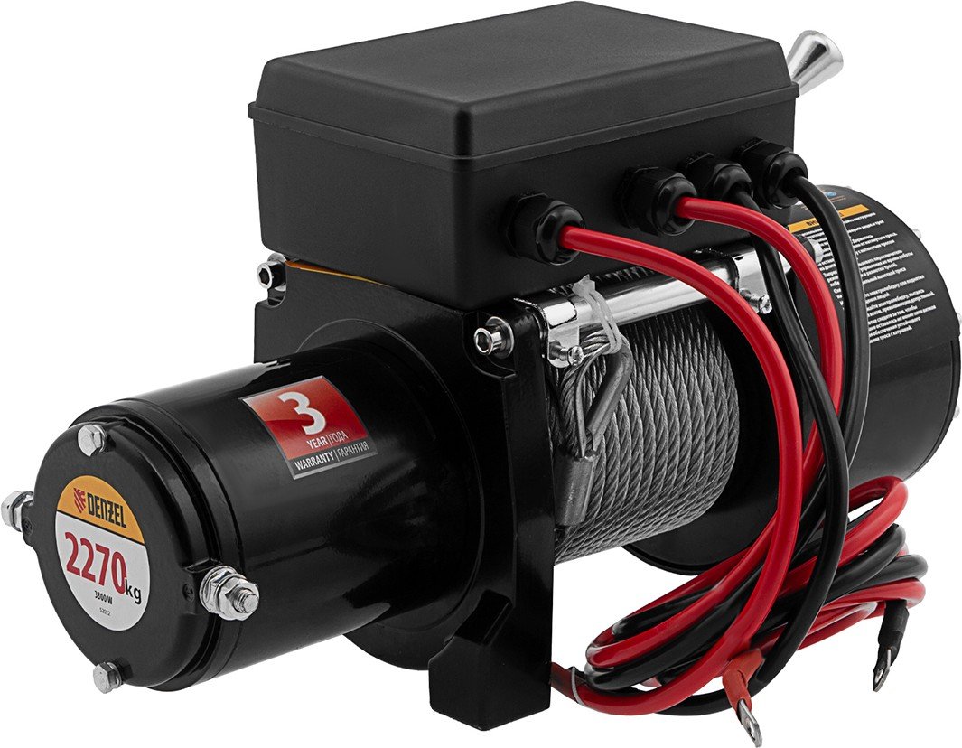 Лебедка автомобильная Denzel LB-2200