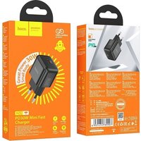 Сетевое зарядное Hoco N32 (черный)