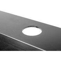 Кухонная мойка Saniteco 4848 Nano (с сифоном, дозатором и коландером)