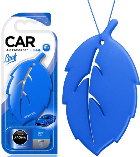 

Aroma Car Ароматизатор полимерный Leaf 3D New Car 83129