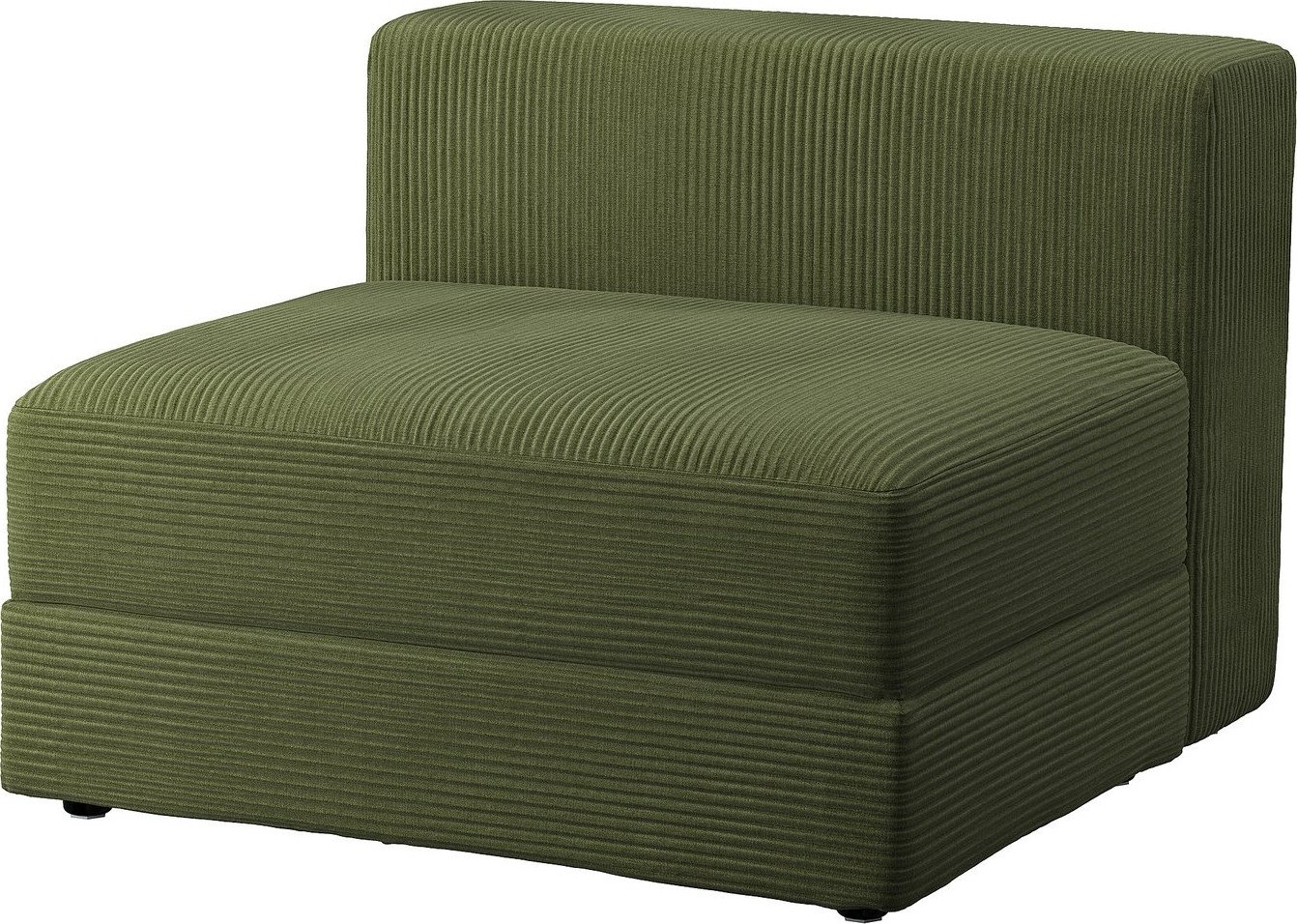 Элемент модульного дивана Ikea Jattebo самласа темный желто-зеленый s19471458