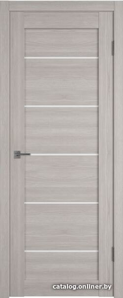 Межкомнатная дверь Atum Pro Х27 70x200 (stone oak, стекло white cloud)