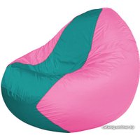 Кресло-мешок Flagman Classic К2.1-172 (розовый/бирюзовый)