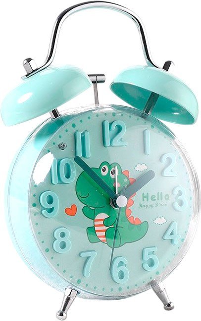 

Настольные часы ILikeGift Clear wake-up with animals HL-5140-01 (green crocodile)
