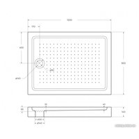 Душевой поддон BelBagno TRAY-BB-AH-120/90-15-W 120x90