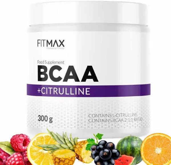 BCAA Fitmax BCAA+Citrulline (вишня, 300 г)