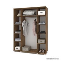 Шкаф распашной Modern Ева Е40 (табачный дуб/белый)