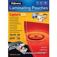 Пленка для ламинирования Fellowes Glossy Polyester Pouches А7, 125 мкм, 100 л