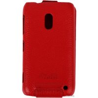 Чехол для телефона Clever Design Leather Shell Red для Nokia Lumia 620