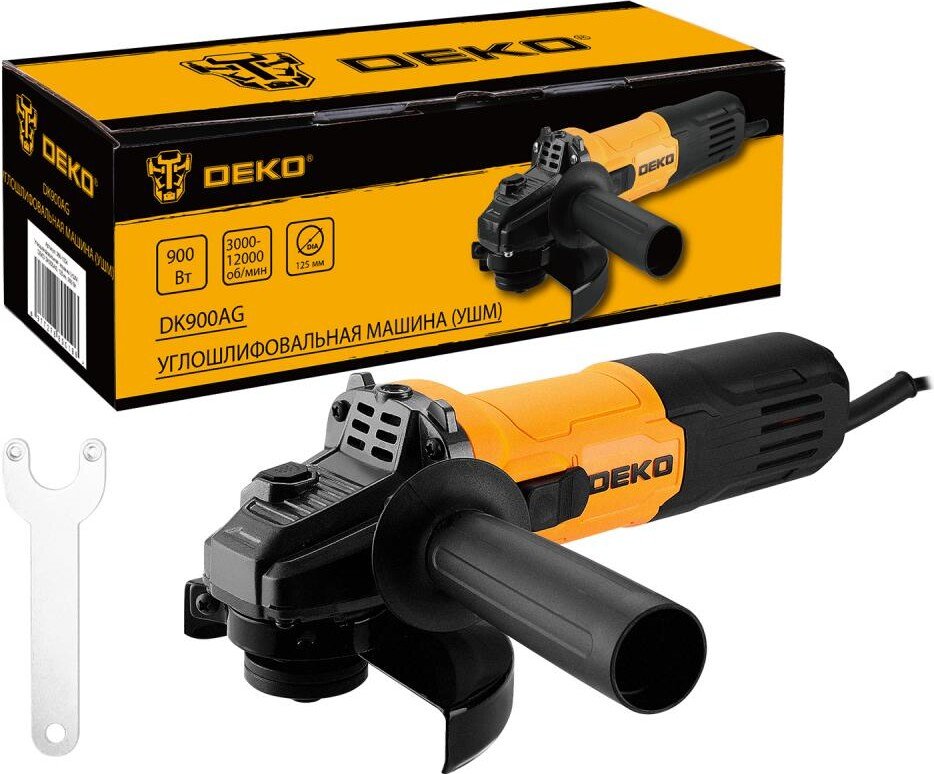

Угловая шлифмашина Deko DK900AG 086-1004
