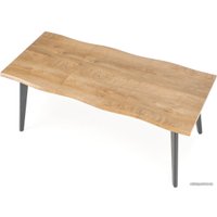 Кухонный стол Halmar Dickson 2 150-210/90x75 (натуральный/черный)