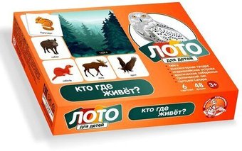 Развивающая игра Десятое королевство Кто где живет? 00078