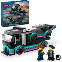 Конструктор LEGO City 60406 Гоночный автомобиль и грузовик-автовоз