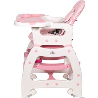 Трансформер ForKiddy Active Comfort 5 в 1 (розовый в круги)