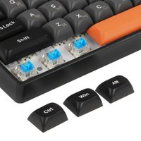 Клавиатура AULA S100 (черный/серый/оранжевый, Blue Switch)
