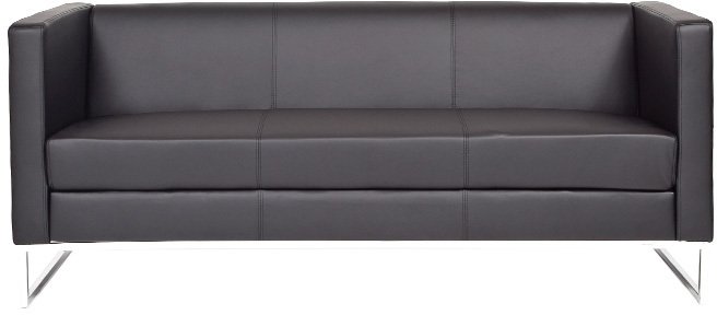 

Диван CHAIRMAN Дюна трехместный (экокожа черный)