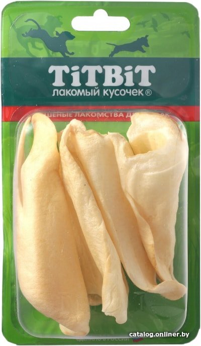Лакомство для собак TiTBiT Ухо баранье Б2-L 20 г