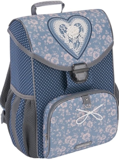 

Школьный рюкзак Erich Krause ErgoLine 15L Lacey Heart 51586