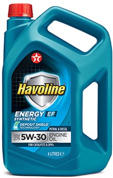 

Моторное масло Texaco Havoline Energy EF 5W-30 4л