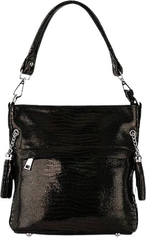 

Женская сумка Poshete 857-3262-1A238-BLK (черный)