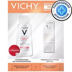 

Vichy Солнцезащитный флюид Uv-Age Daily SPF 50+ 40 мл + мицеллярная вода 100 мл