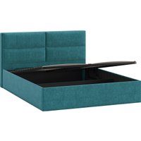 Кровать Трия Глосс универсальная с ПМ тип 1 180x200 (микровелюр Jercy Izumrud)