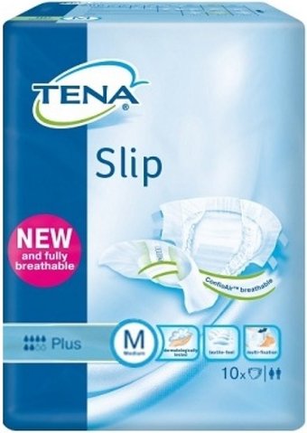Подгузники для взрослых Tena Slip Plus M (10 шт)