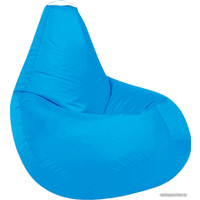 Кресло-мешок Kreslomeshki Груша дюспо (XXL, голубой)