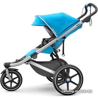 Коляска прогулочная «книга» Thule Urban Glide 2 (Thule Blue)