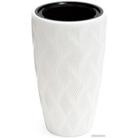 Кашпо Альтернатива Флэйм М8883 (24 л, белый)