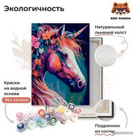 Картина по номерам Red Panda Волшебный единорог p55000