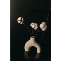 Ваза К.РАМА Мю (бежевый)