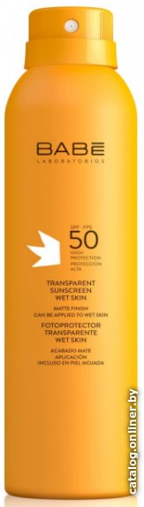 Спрей солнцезащитный Laboratorios BABE Прозрачный влагоустойчивый SPF50 200 мл