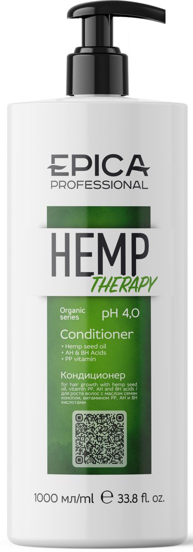 

Кондиционер Epica Professional Hemp Therapy для роста волос 1 л