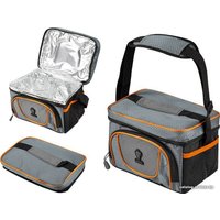 Термосумка Leonord ML15009 5л (серый/оранжевый)