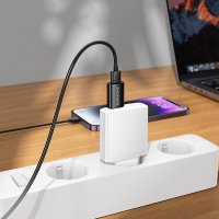 Адаптер Borofone BV26B USB Type-A - USB Type-C (черный)