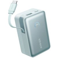 Внешний аккумулятор Anker Nano Power Bank Built-in USB-C A1638 45W 10000mAh (зеленый)