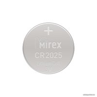 Батарейка Mirex CR2025 литиевая блистер 1 шт 23702-CR2025-E1