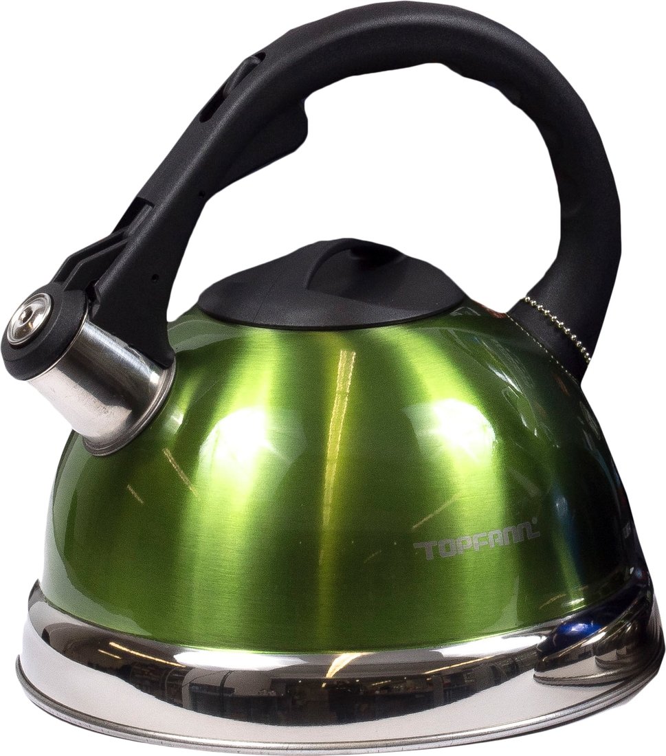

Чайник со свистком Topfann GS-04024 (зеленый)
