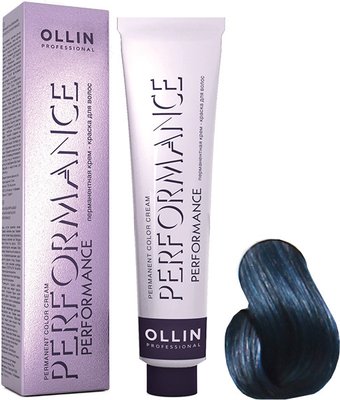 Крем-краска для волос Ollin Professional Performance 0/88 синий