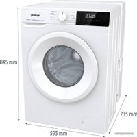 Стиральная машина Gorenje W2NHPI62SCSIRV