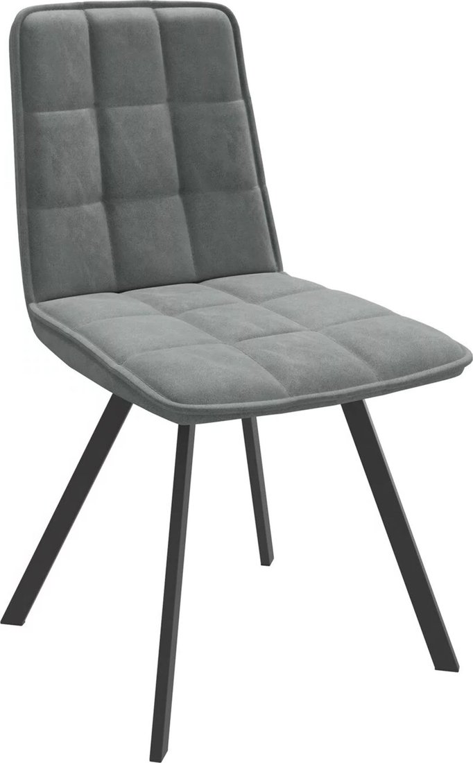 

Стул Мамадома Rom D (k10 Антрацит замша Lux/черный)