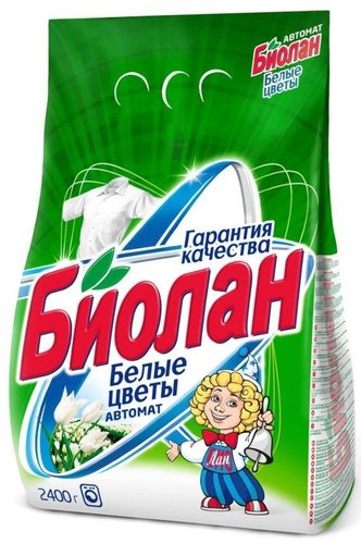 Биолан Белые цветы 2.4 кг