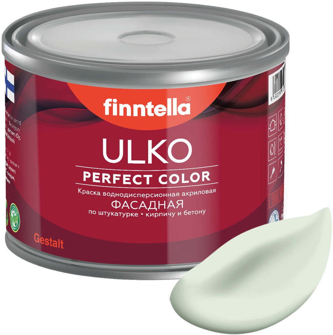 

Краска Finntella Ulko Kalpea F-05-1-3-FL029 2.7 л (зеленый)