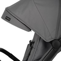 Коляска прогулочная «книга» Indigo Wind (темно-серый)