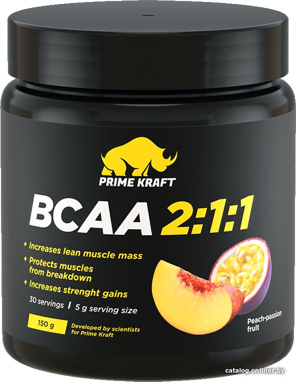 BCAA Prime Kraft BCAA 2:1:1 (150г, персик/маракуйя)