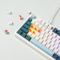 Клавиатура JEGG ZA98 White Navy Blue (TNT Red) в Бресте