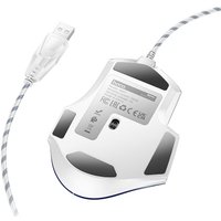 Игровая мышь Hoco GM31 (белый/синий)