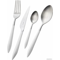 Набор столовых приборов Bugatti Ares ASBA-004F50 (24 пр, матовая сталь/слоновая кость) в Бресте